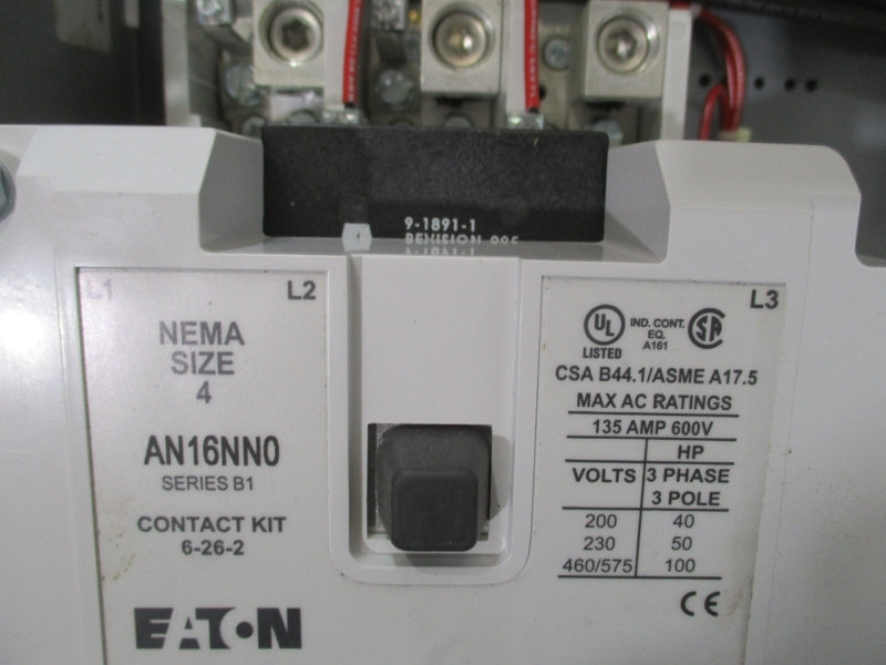 EATON SIZE 4 MCC BUCKET AN16NN0A and HMCP150U4C  480V 150A NSNP