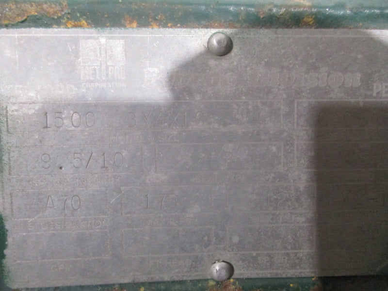 METPRO 1500 3X4X10  UNMP