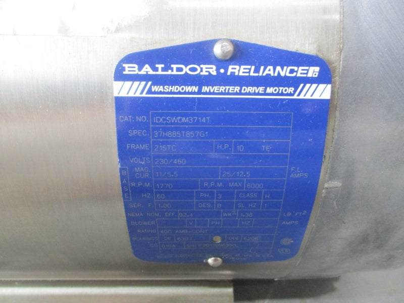 BALDOR IDCSWDM3714T 230/460V 11/5.5A NSNP
