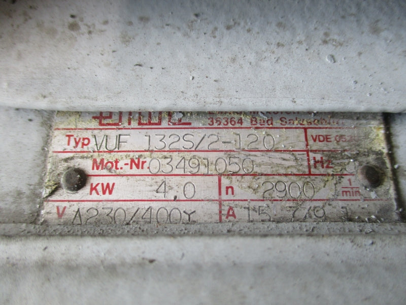 LEYBOLD-HERAEUS WS1001US 91742-1 230/400V 15.7/9.1A UNMP