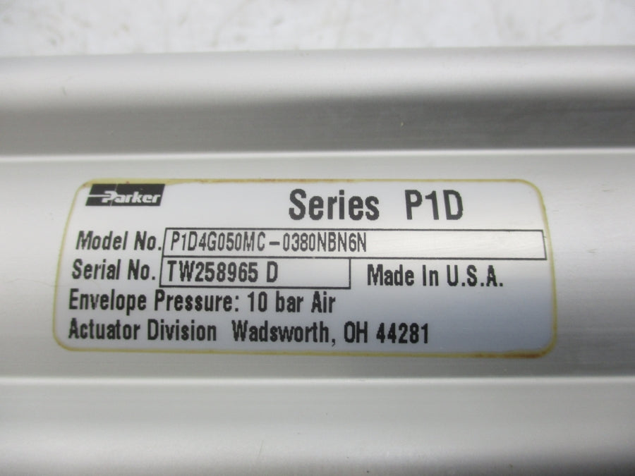 PARKER P1D4G050MC-0380NBN6N SER. P1D (AS PICTURED) UNMP
