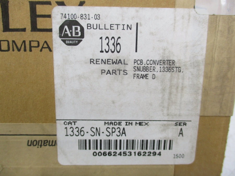 ALLEN BRADLEY 1336-SN-SP3A SER. A REV. 03 NSMP