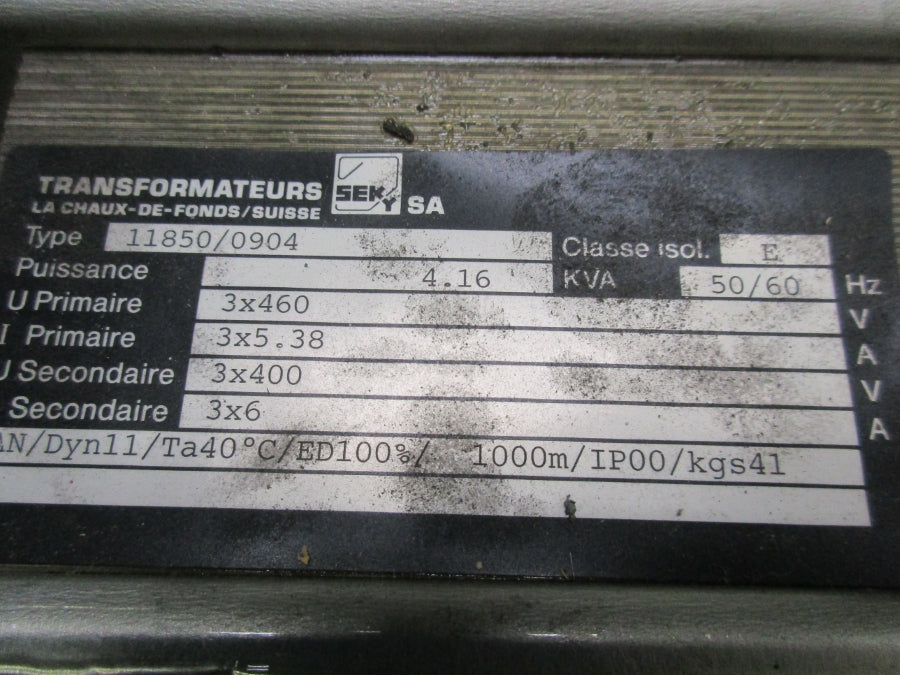 SEKY 11850/0904 460V 5.38A NSNP