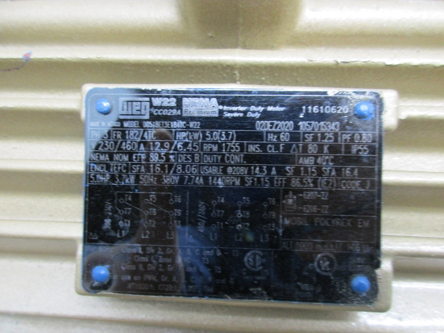 DEKKER DV0080D-KA3 230/460V 12.9/6.45A NSNP