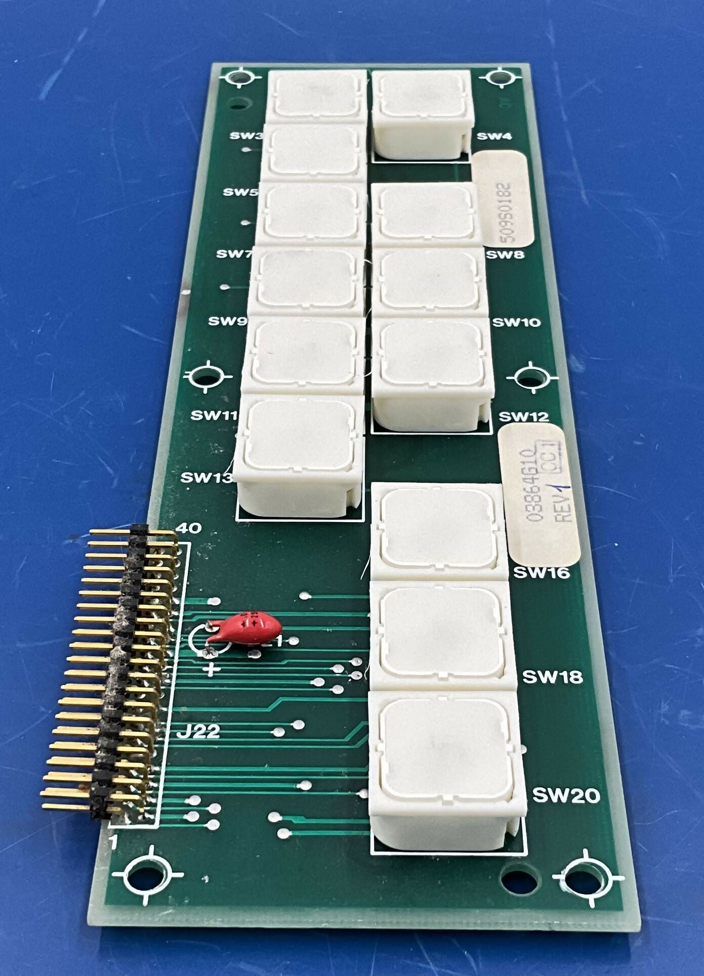 C.I. QUANTAMATIC KEYBOARD QM5 (46-903864G10/03864G10 Rev 1 GE
