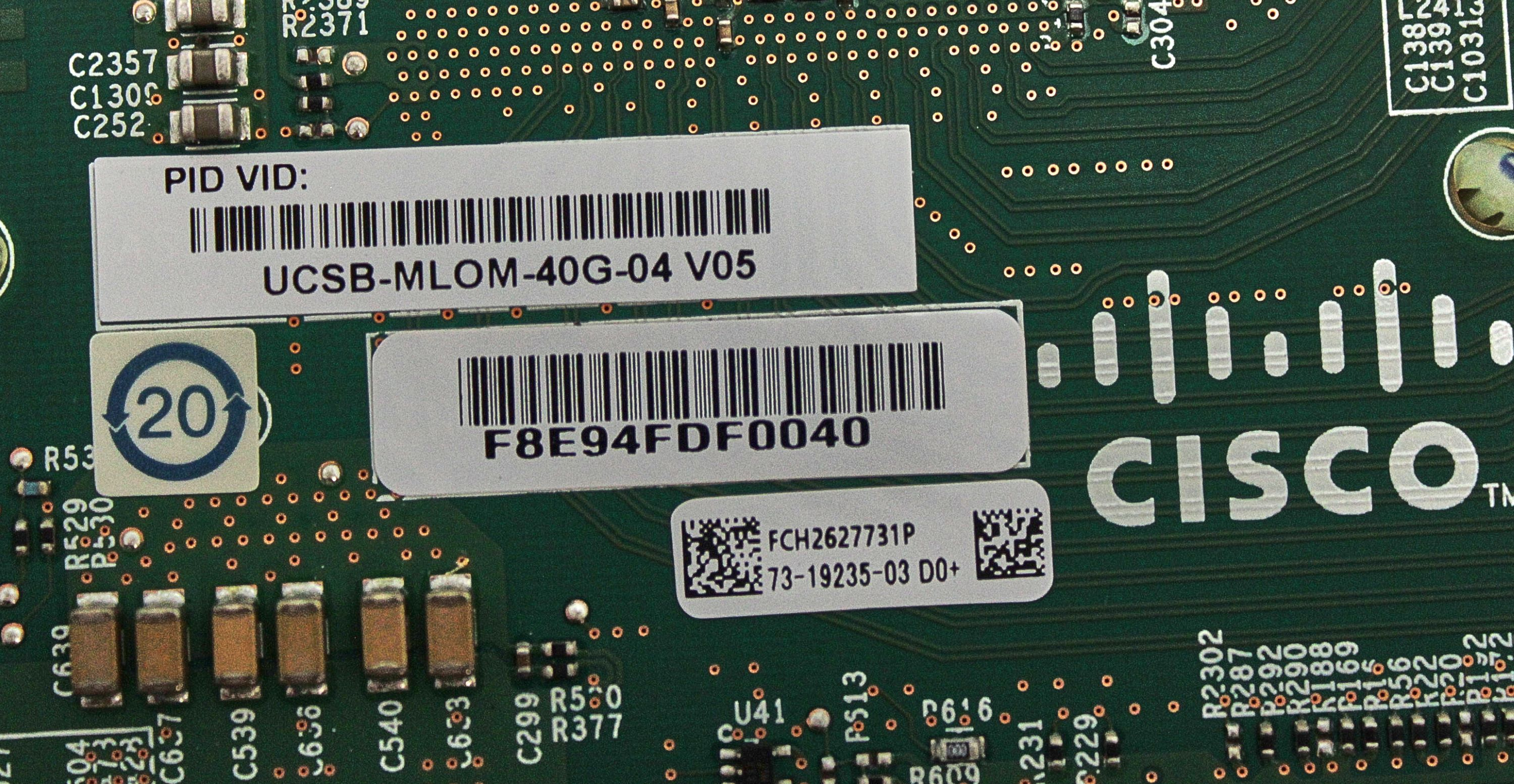 Cisco UCSB-MLOM-40G-04 VIC 1440 MLOM for Blades
