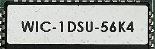 Cisco WIC-1DSU-56K4 WIC-1DSU-56K4 Router WAN Interface Card