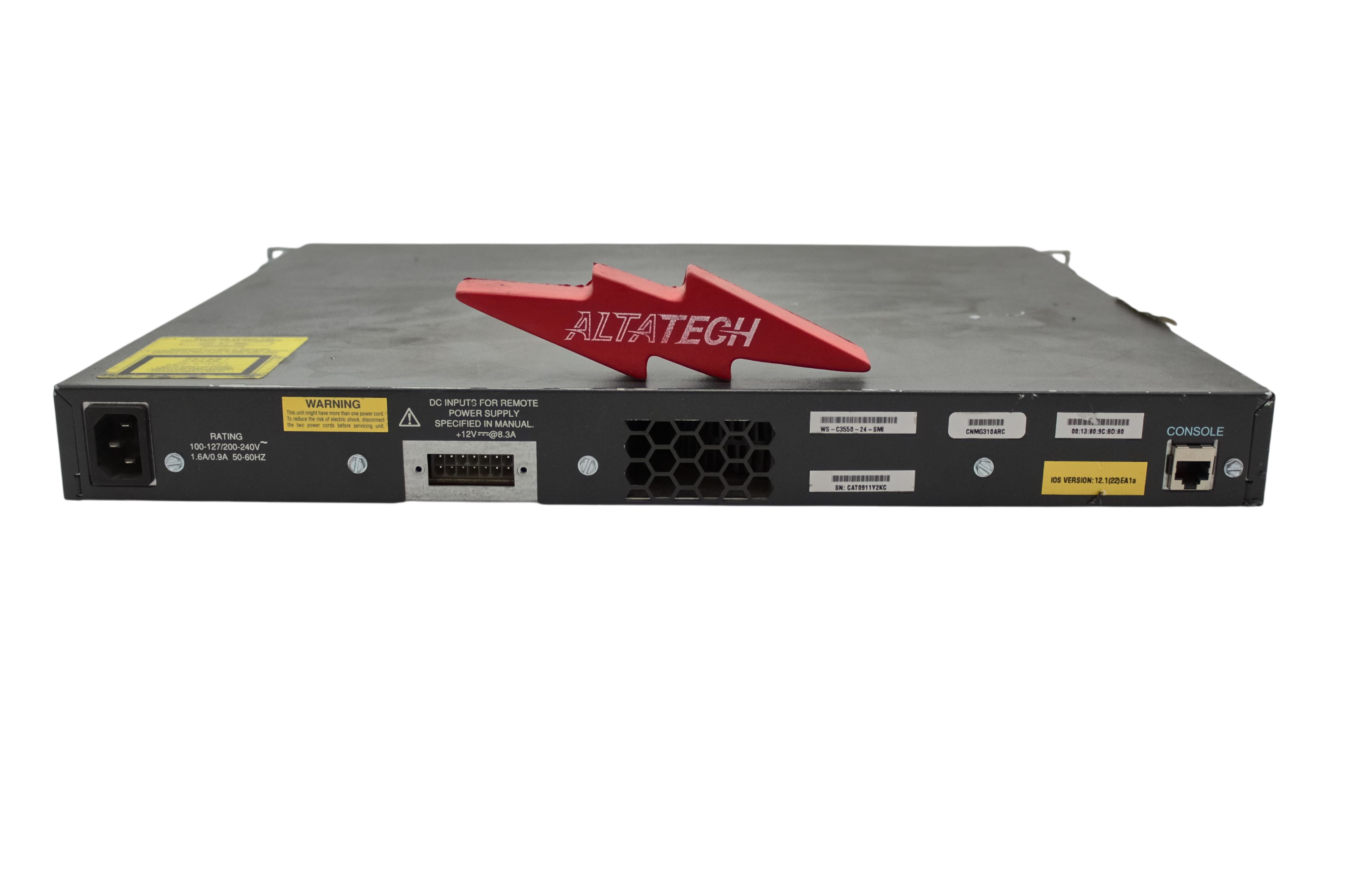 Cisco WS-C3550-24-SMI Catalyst 24 Port 10/100 2GBIC Switch