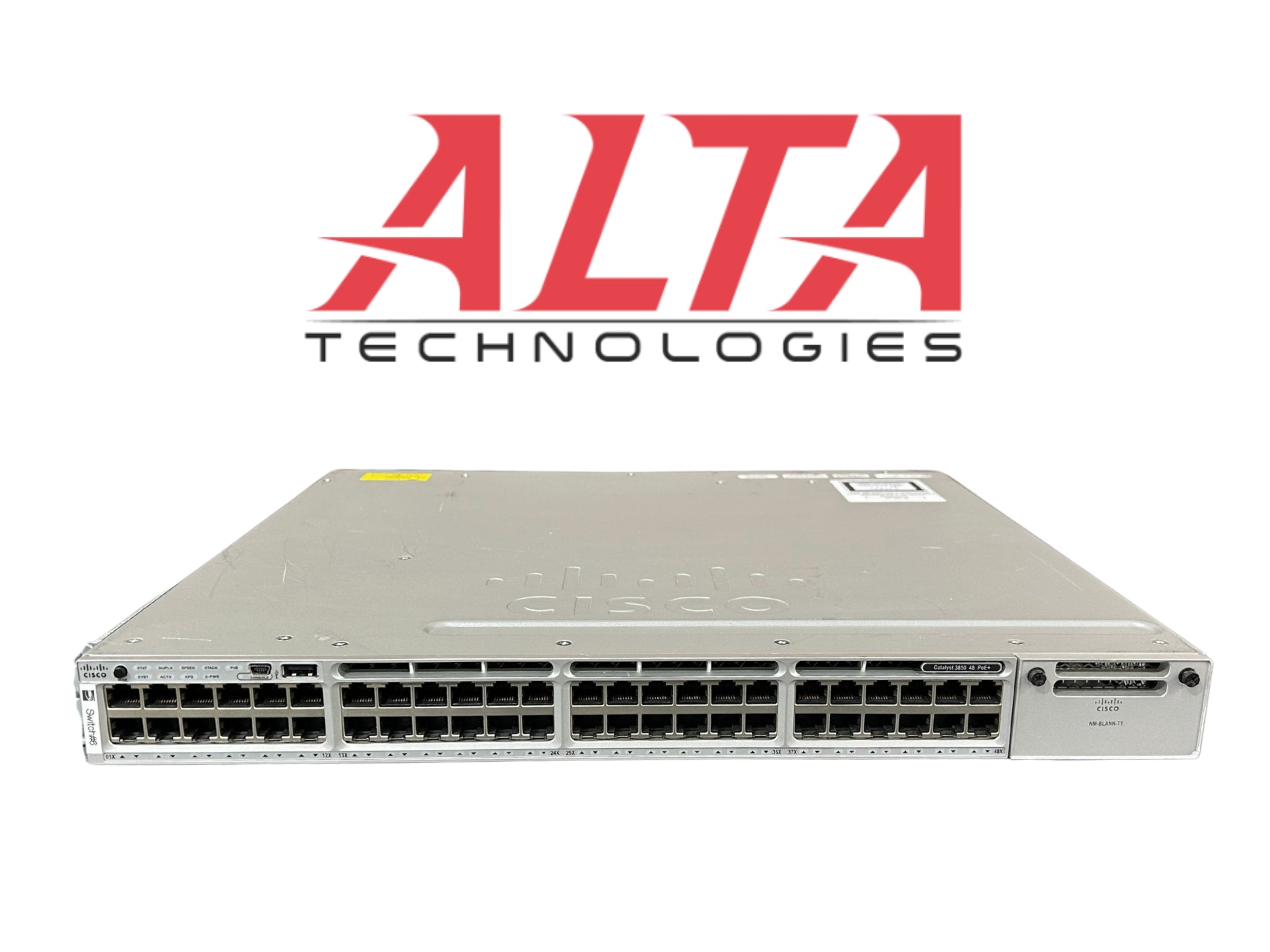 Cisco WS-C3850-48F-L Catalyst 3850 48 Port PoE+ Switch
