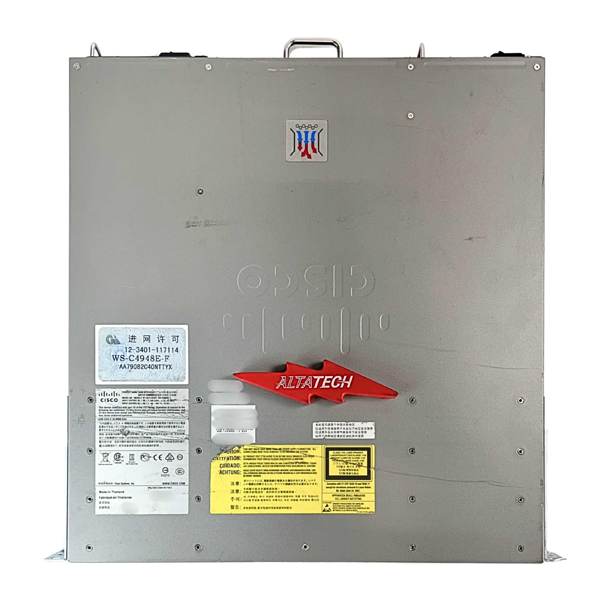 Cisco WS-C4948E-F 48x 10/100/1000 + 4x 10GBE RJ45 Port L3 Managed Swit