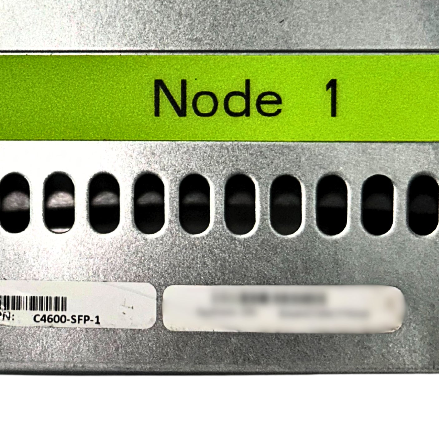 Cohesity C4600-SFP 4 x Node CTO Chassis- with 4 Nodes installed.
