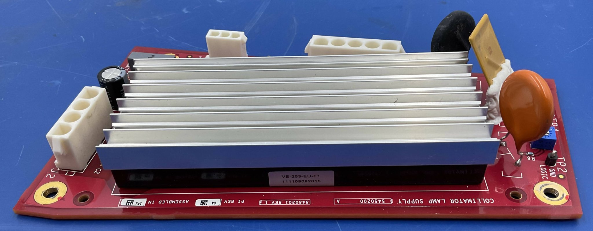 COLLIMATOR LAMP SUPPLY (5450200 A/5450201 REV 1) GE