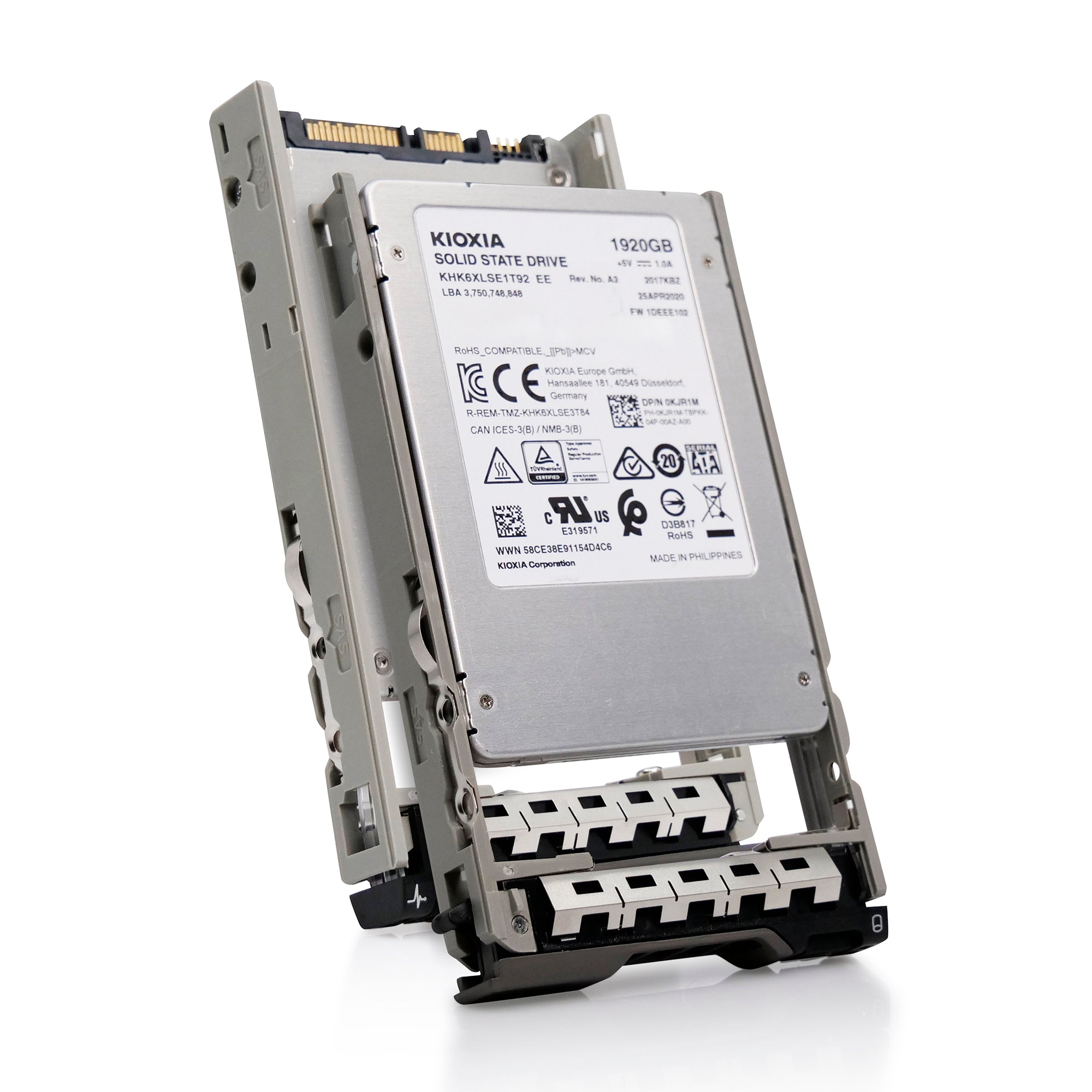 Dell G13 0KJR1M 1.92TB 0.6 DWPD SATA 6Gb/s 3D TLC 2.5in Recertified Solid State Drive