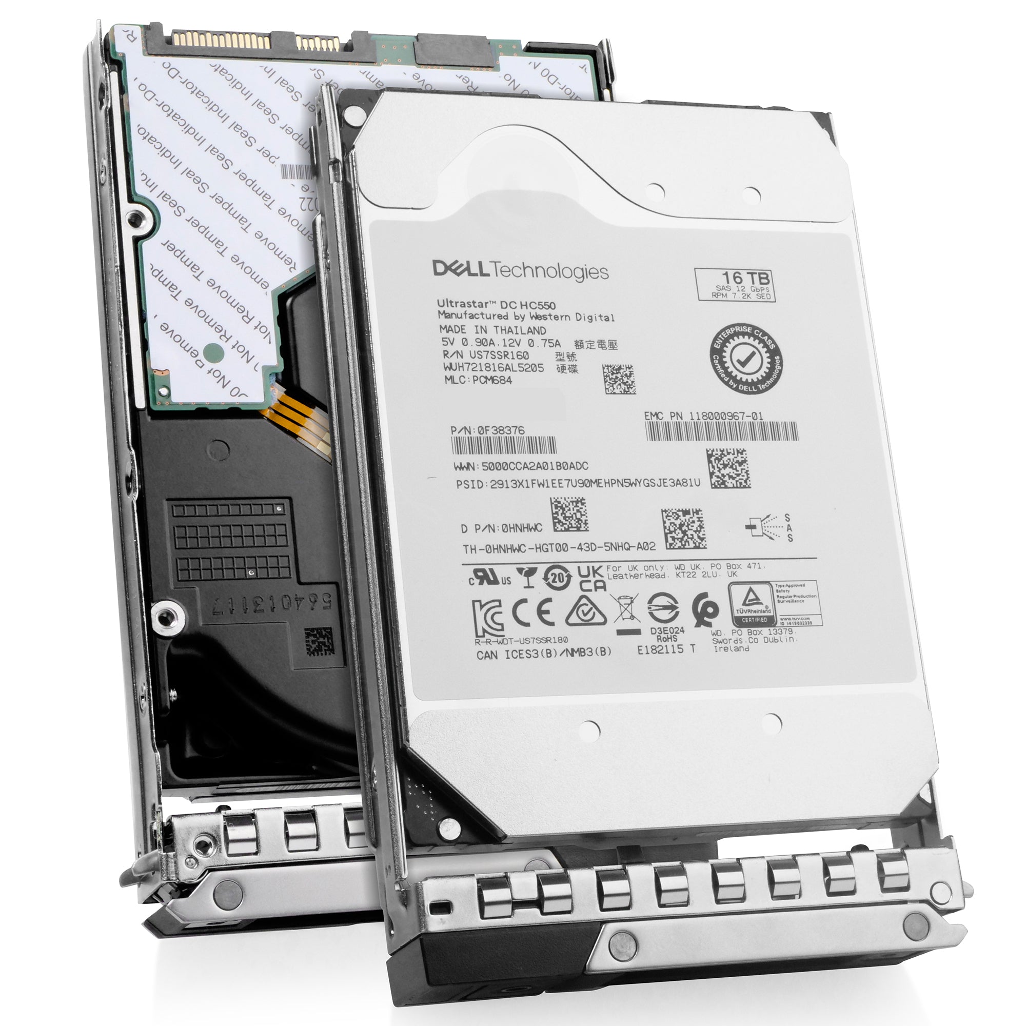 Dell G14 400-BHJH 16TB 7.2K RPM SAS 12Gb/s 512e 3.5in Hard Drive