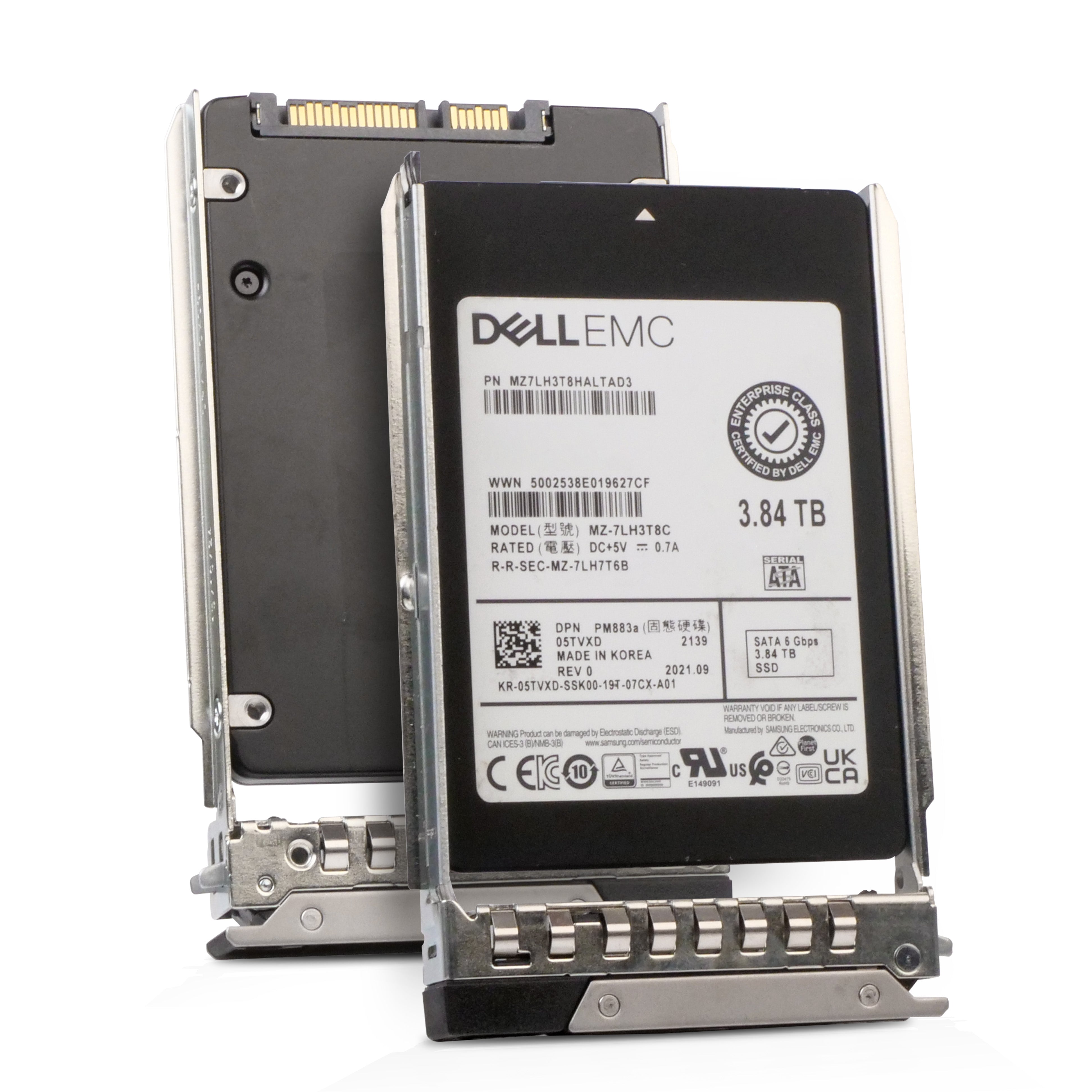 Dell G14 400-AUZD 3.84TB 1 DWPD SATA 6Gb/s 3D TLC 2.5in Refurbished SSD