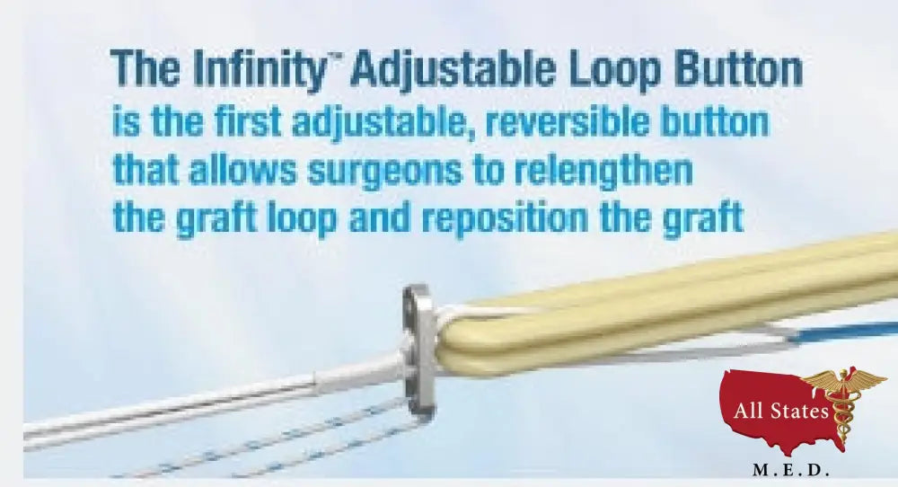 CONMED KFB035 INFINITY FEMORAL ADJUSTABLE LOOP BUTTON