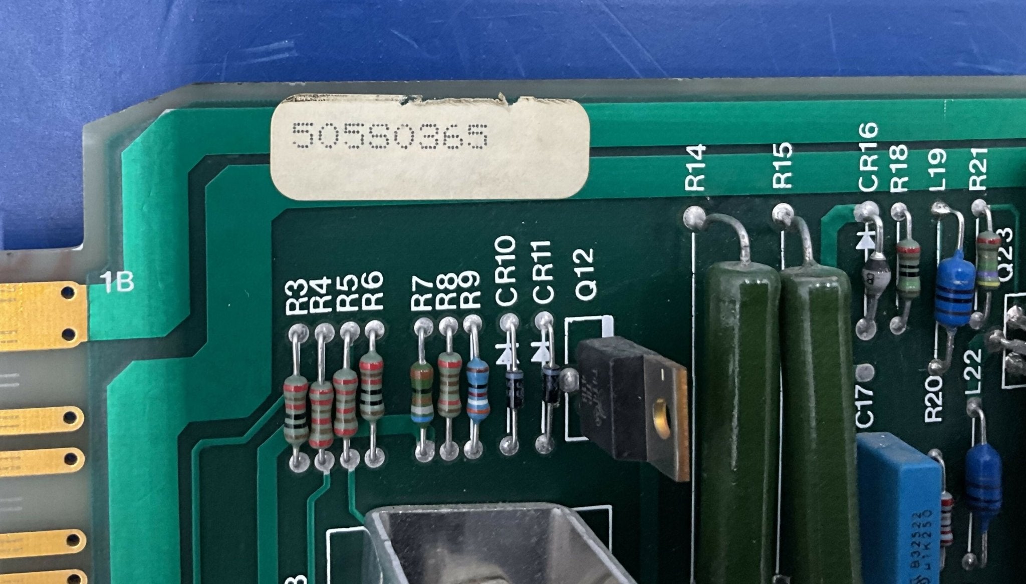 CONTROL FILAMENT BOARD (03758G12 GE