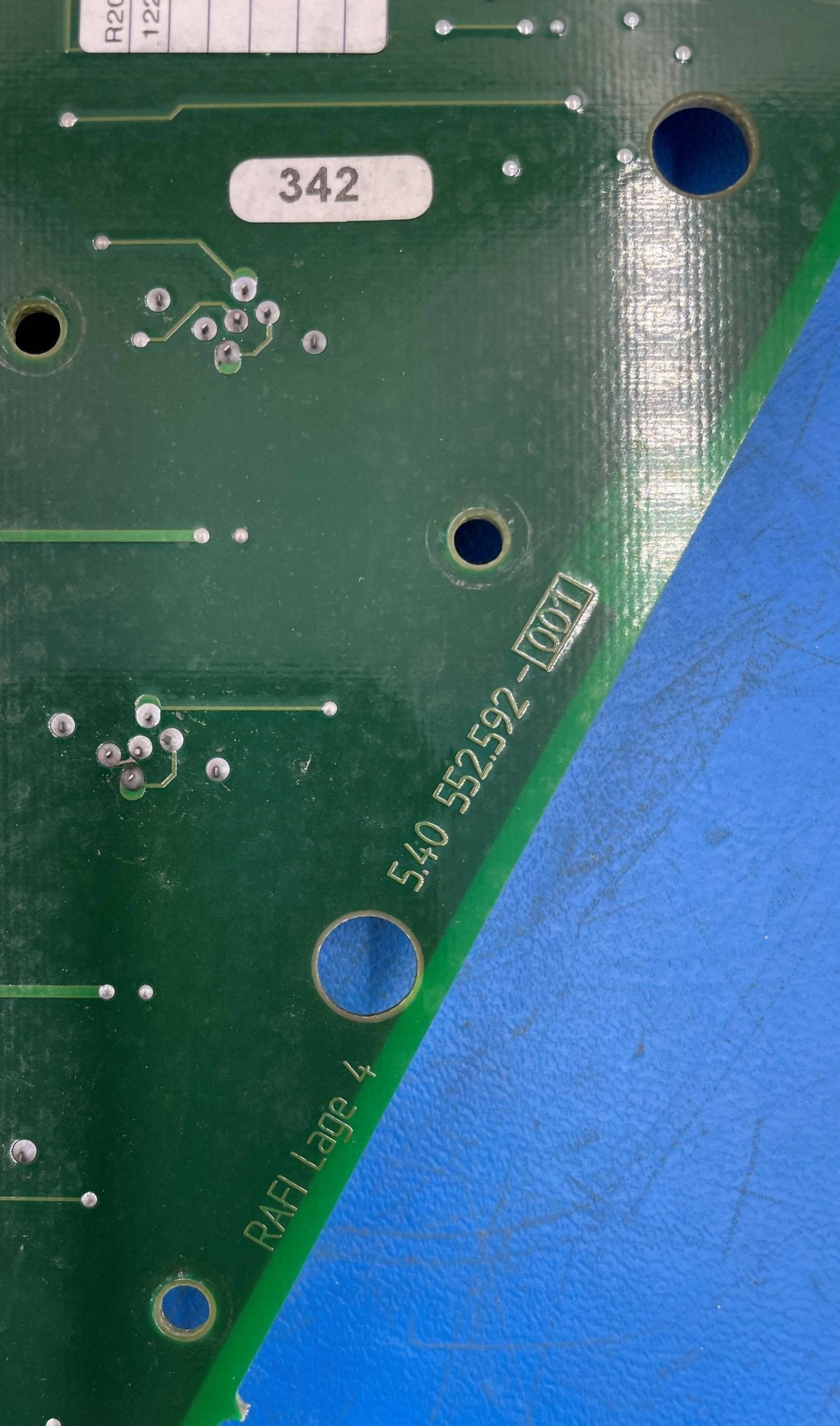 CONTROL PANEL RIGHT (PCB ONLY (3.9900.844/5.40 552.592-002 PHILIPS