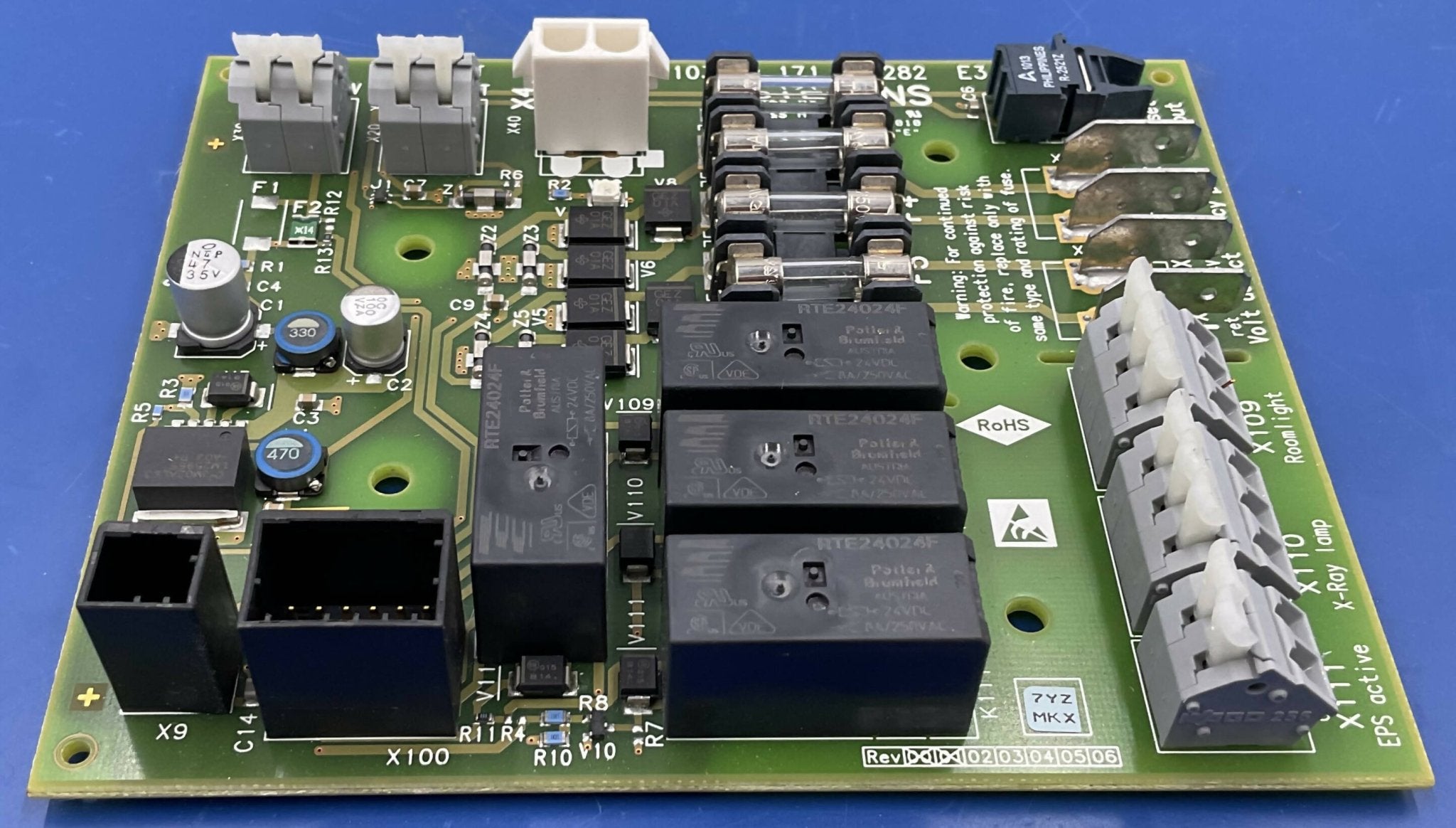 D102 EXTERNAL INTERFACE/RESET PCB (10359171 SIEMENS