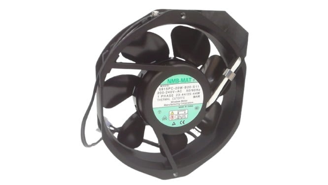MINI CIRCUITS MINEBEA Industrial Cooling Fan, High Temperature, Full Metal, 200-240V