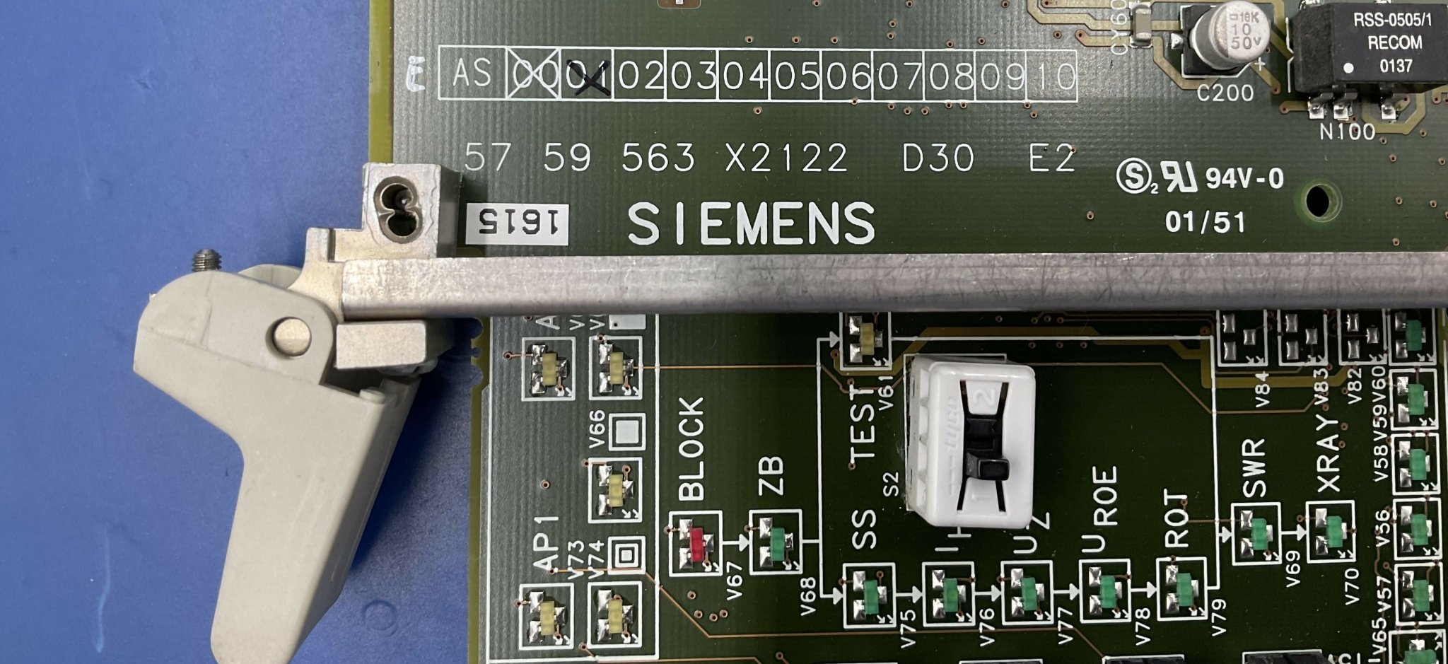 D30 GENERATOR INTERFACE PCB OPEN (05759563/5759563 SIEMENS