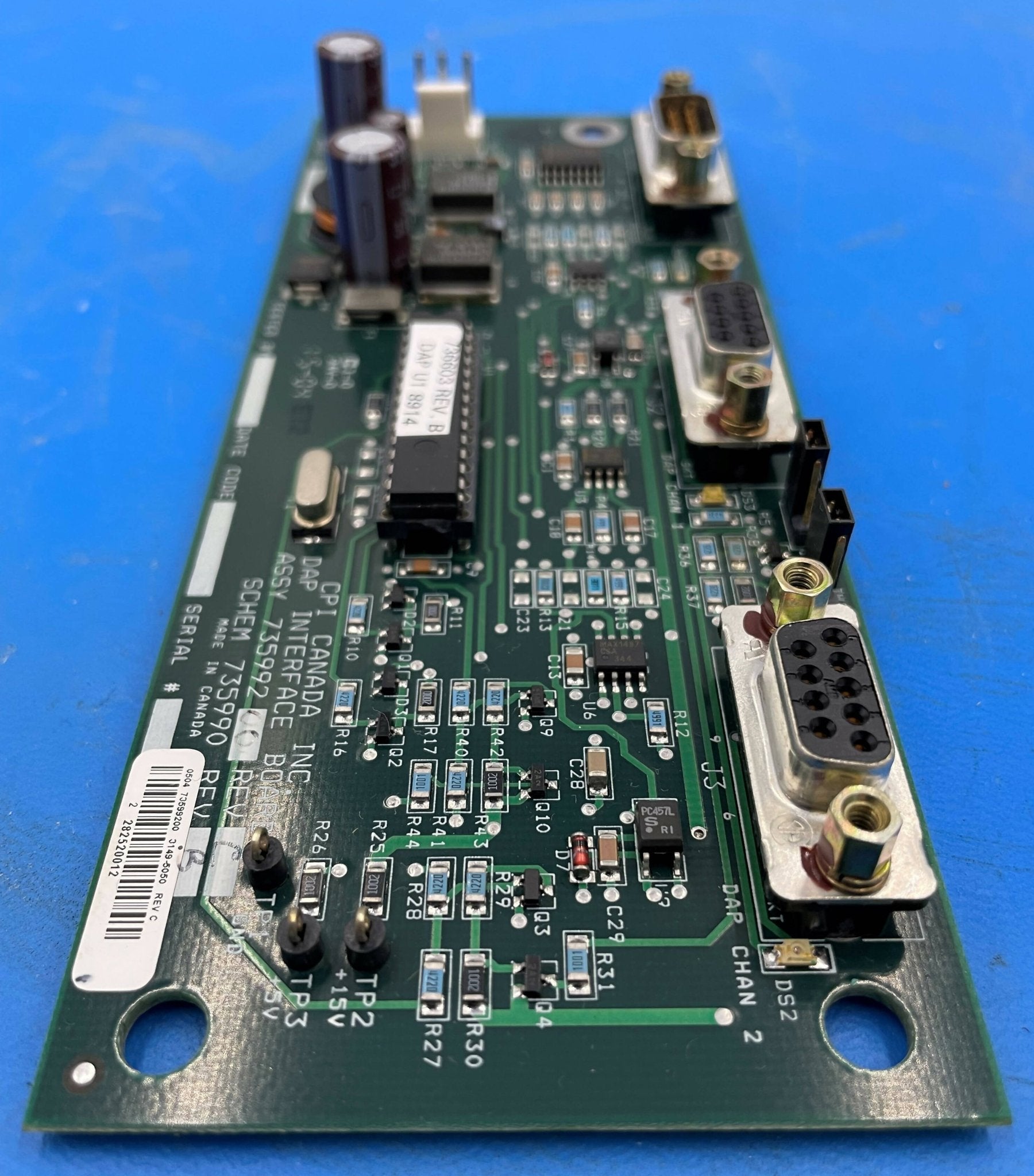 DAP INTERFACE BOARD (735992-00 REV D CPI