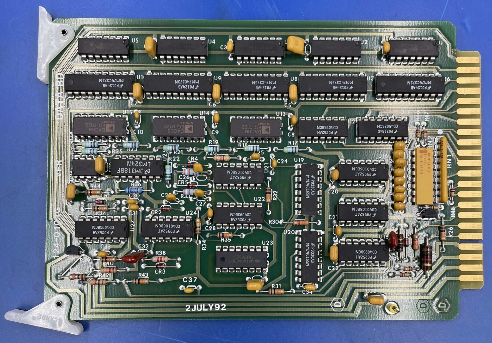 Gendex 124-0101G - Data Circuit Board for X-Ray Generator Front | Alo Tech Solutions
