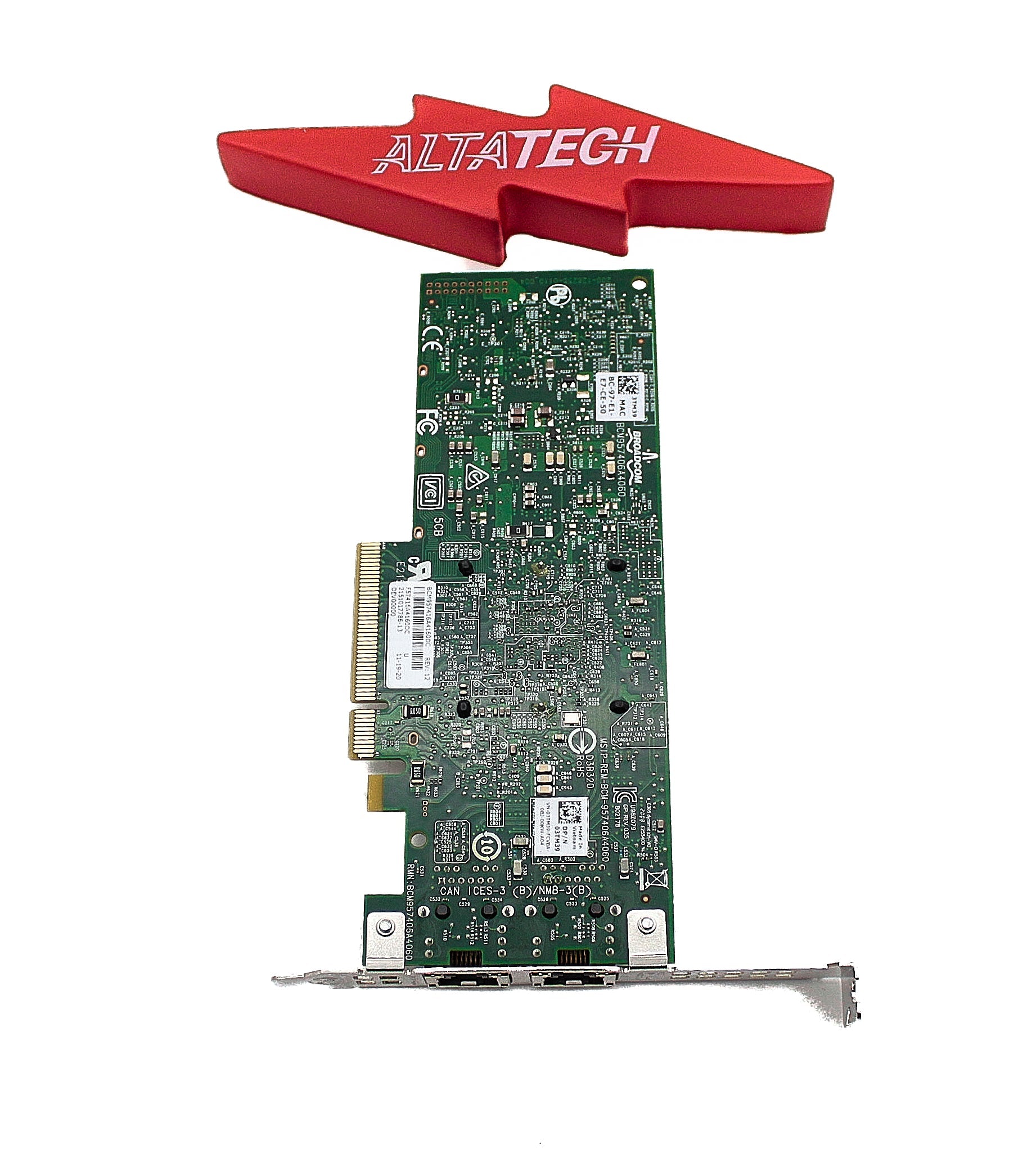 Dell 03TM39 Broadcom 57416 10GB BASE-T DP FH