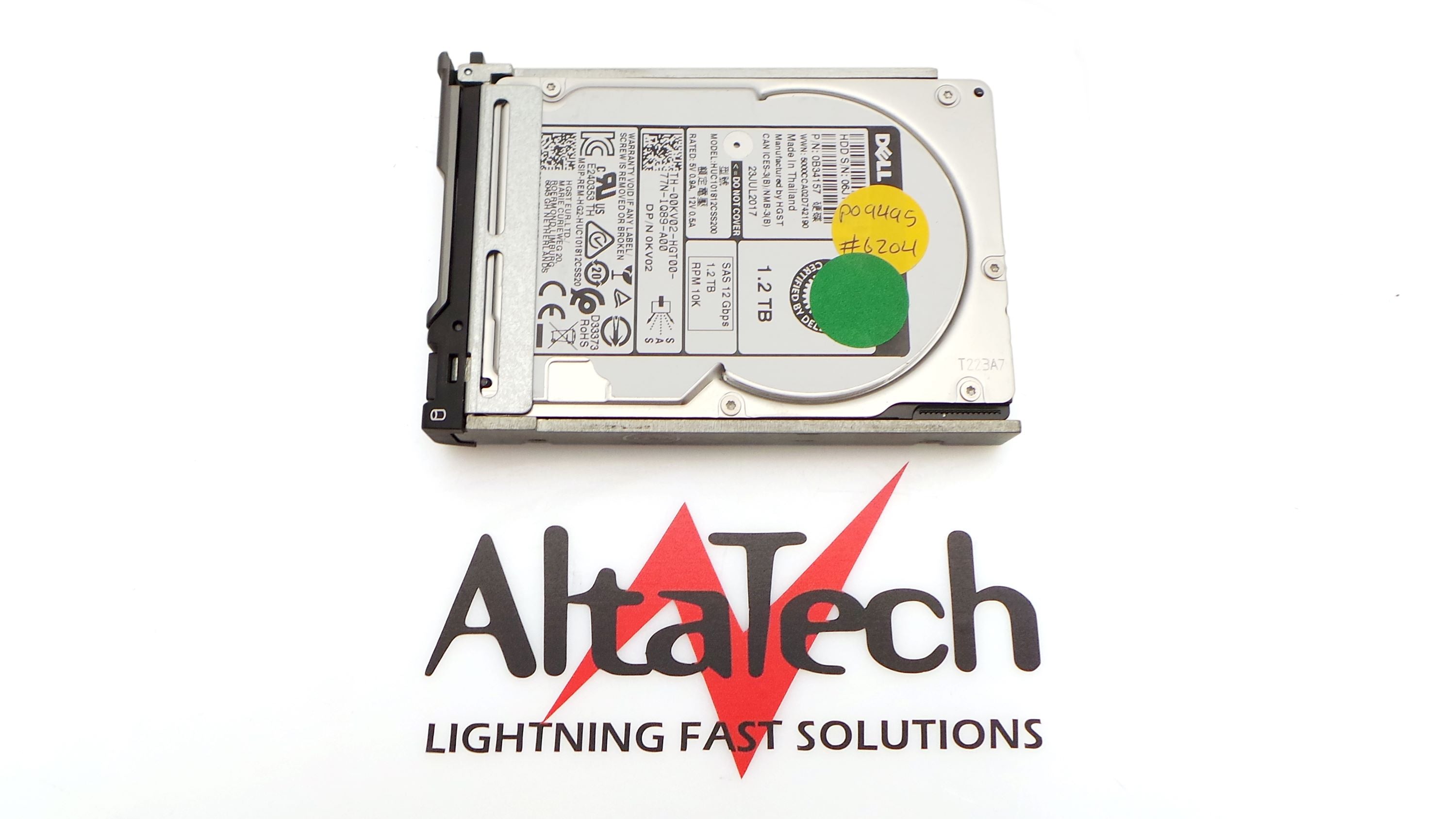 Dell 0KV02 1.2TB 10K SAS 2.5" 12G
