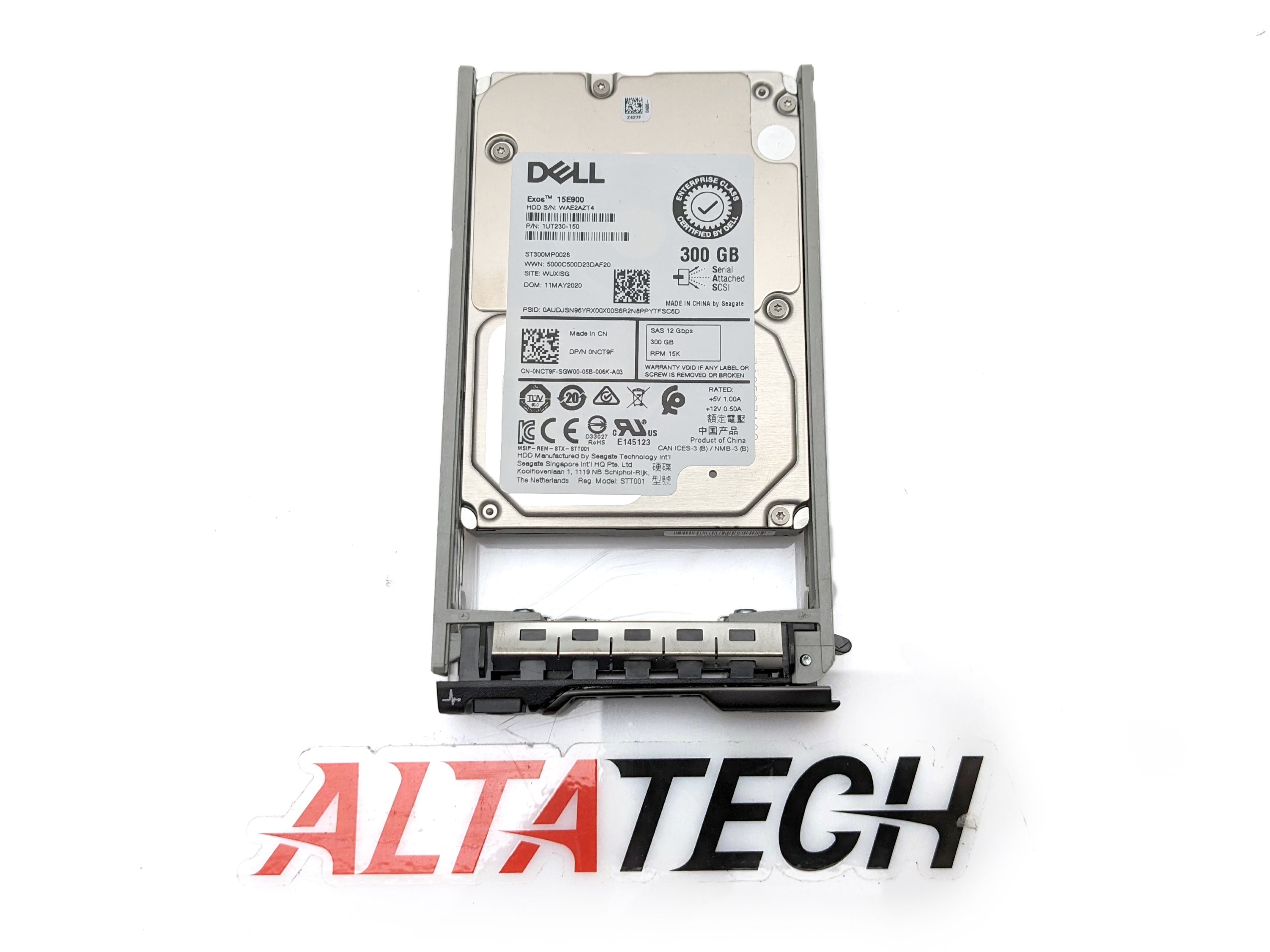 Dell 1UT230-150 300GB 15K SAS 2.5 12G HDD
