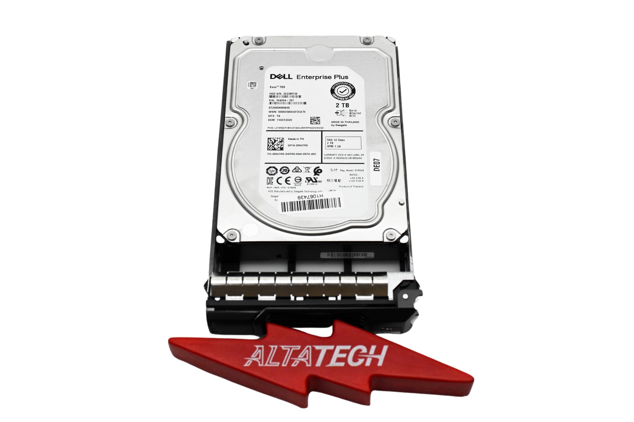 Dell 1V4204-157-CML 2TB 7.2K SAS 3.5 12G ST2000NM0045 / 1V4204-157 EP+