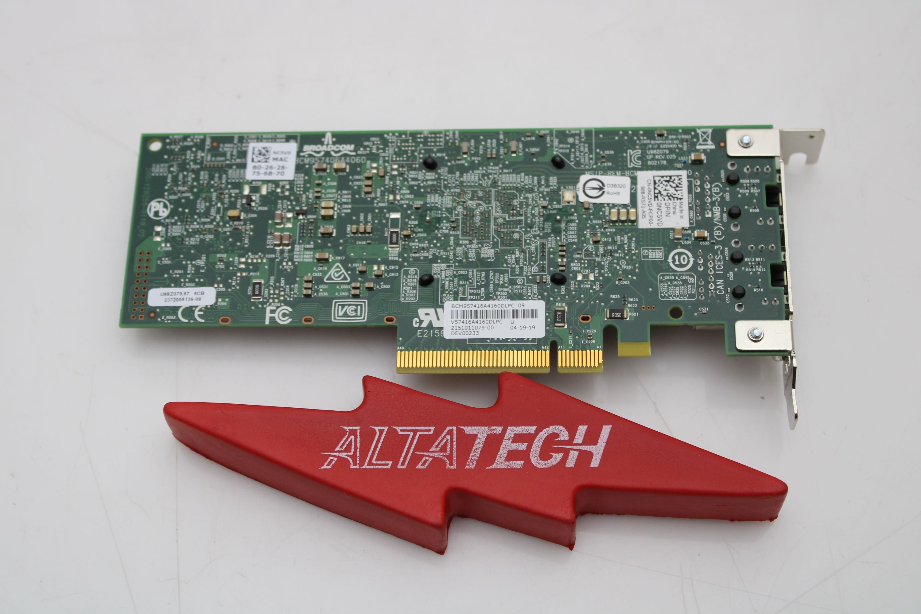 Dell 5N2CC Broadcom 57416 10GB BASE-T DP LP