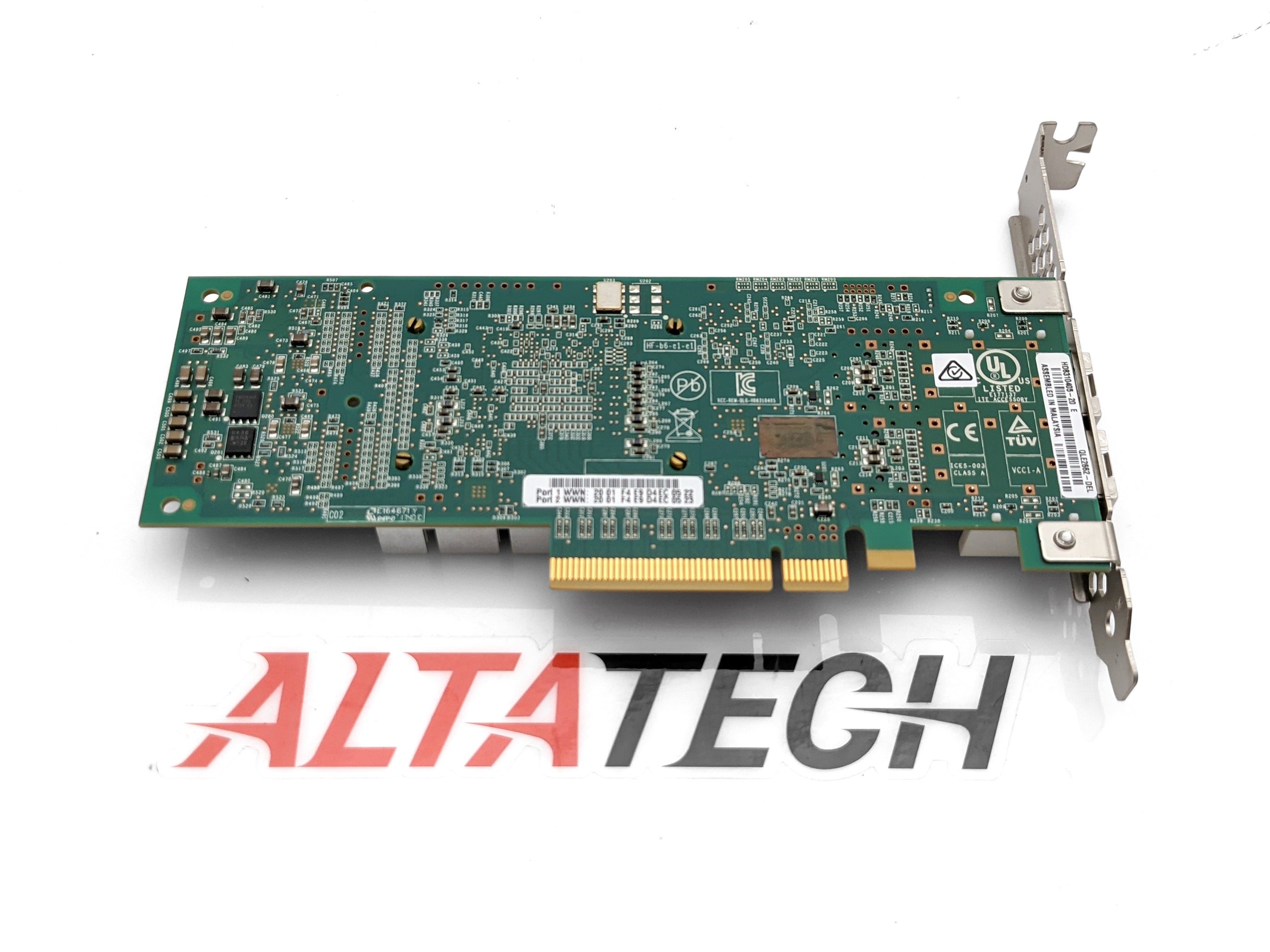 Dell 06J0DD 2-Port 16Gbps SFP+ FC HBA QLE2662