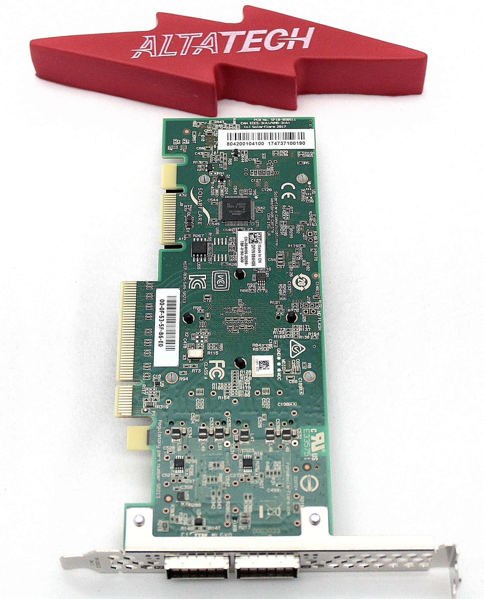 Dell 84H06 Dual Port SFN8042+ 40Q PXE FH Network Card