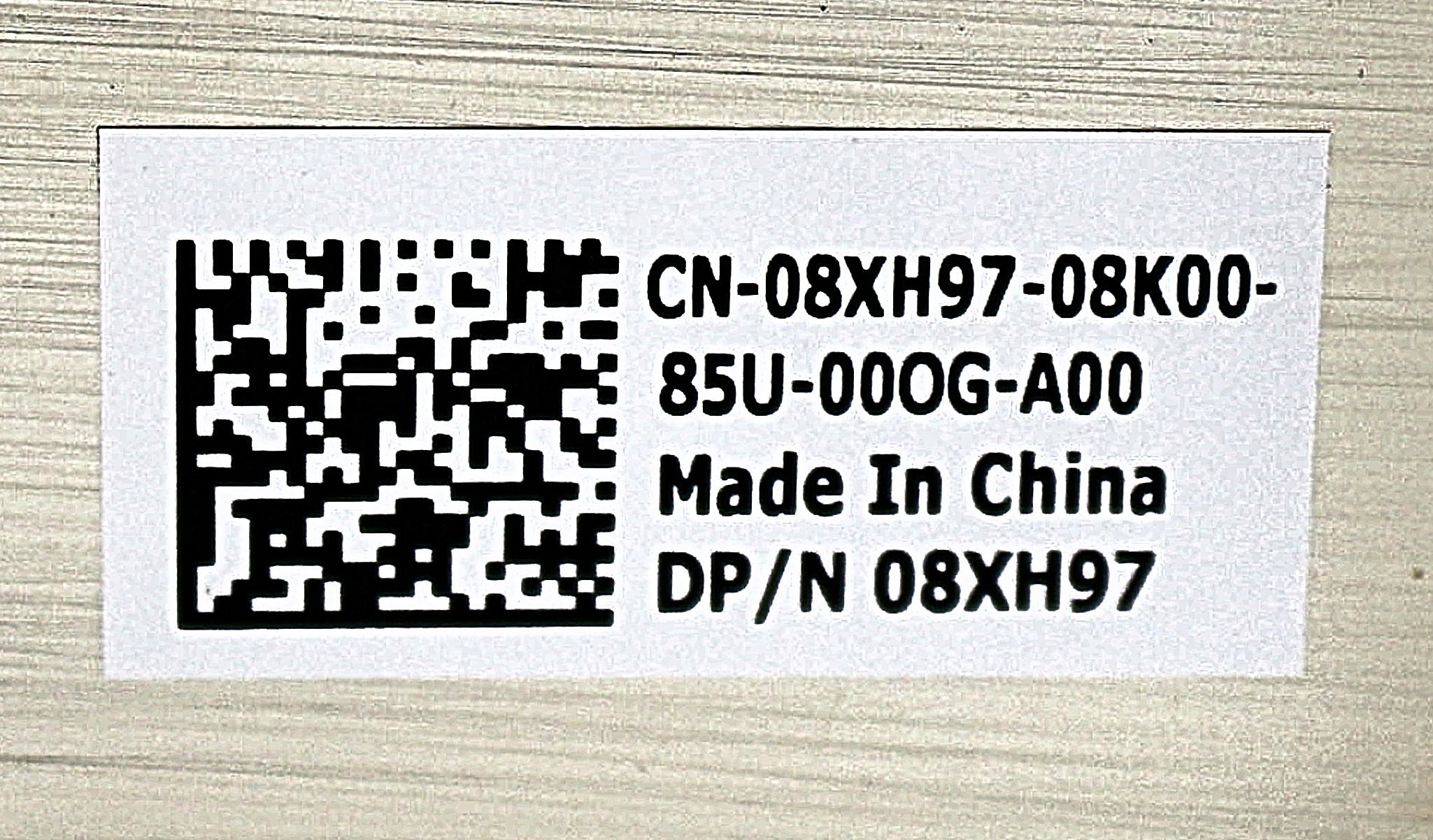 Dell 8XH97_NEW HEATSINK R530