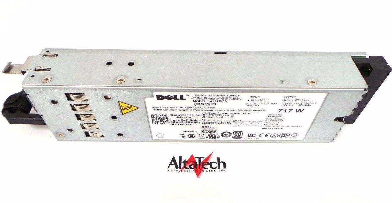 Dell 0FJVYV PowerEdge R610 717W Power Supply Unit