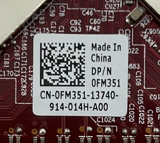 Dell FM351 ATI RADEON HD2400XT 256MB PCI E FH