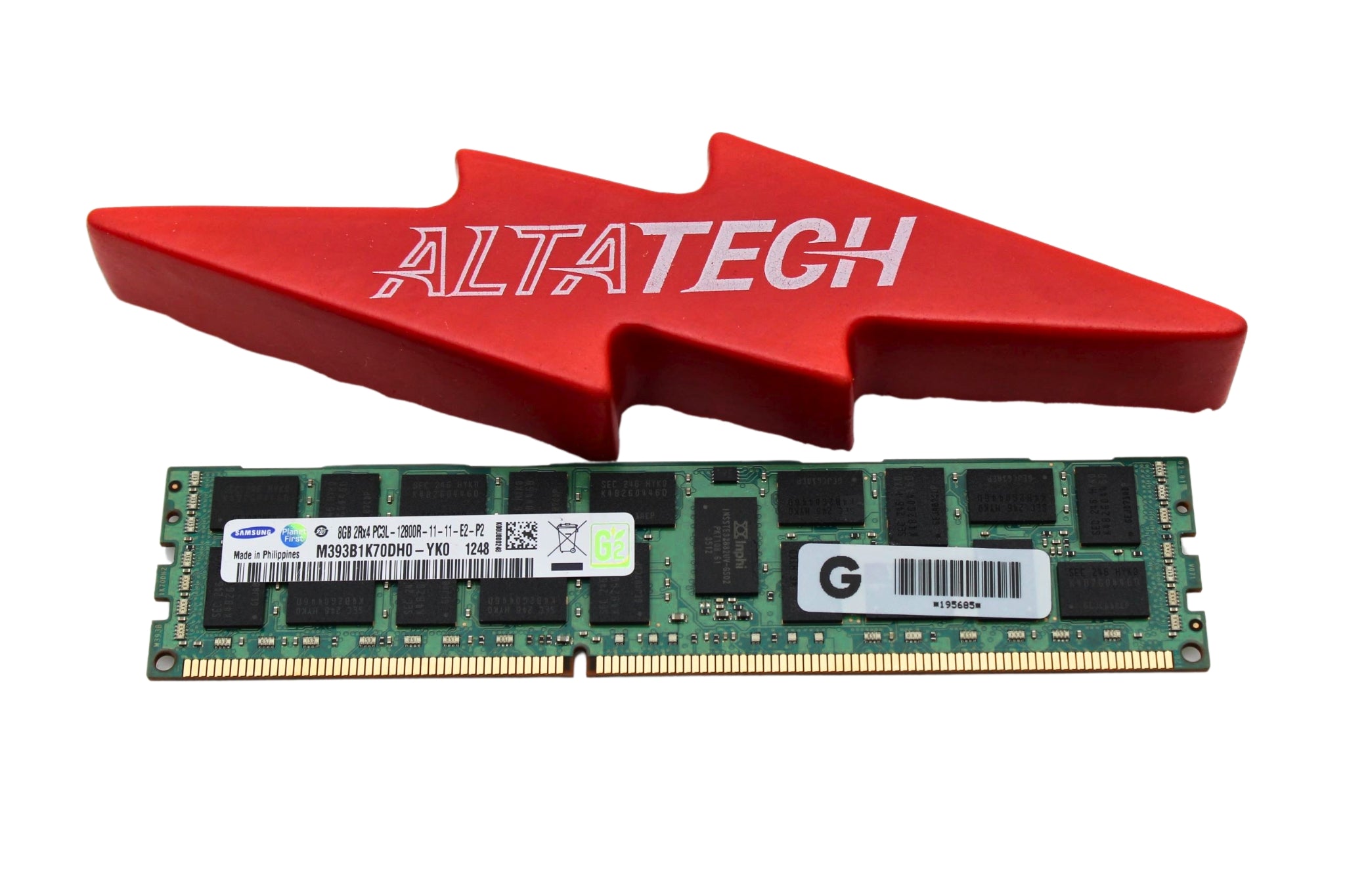 Dell M393B1K70DH0-CK0Q8 8GB PC3-12800R DDR3-1600 2RX4 ECC
