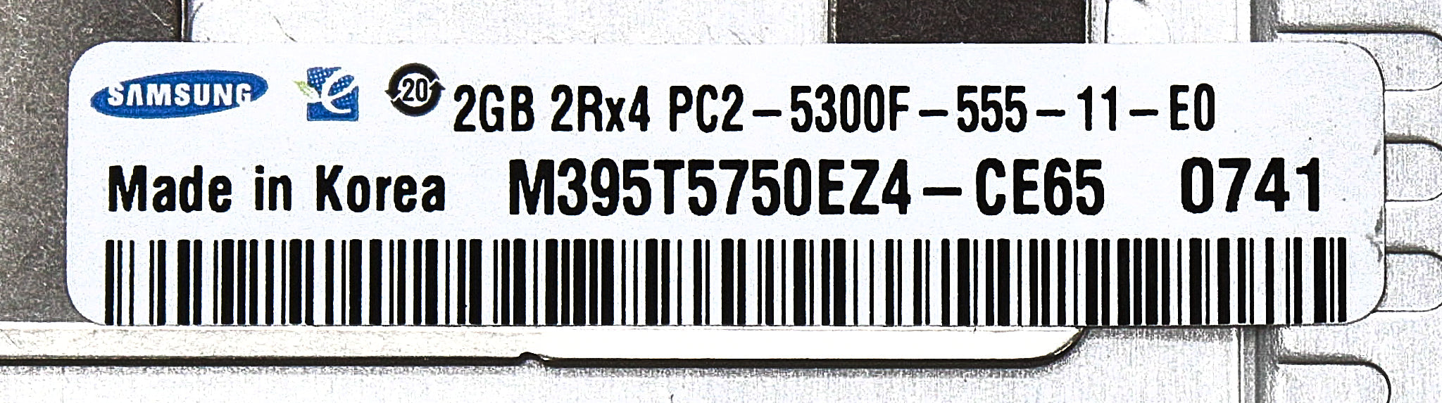 Dell M395T5750EZ4-CE65 2GB PC2-5300F DDR2-667 2RX4 ECC