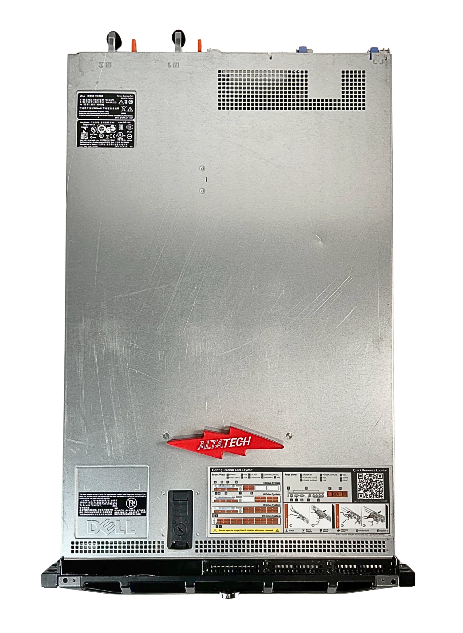 Dell PER620-2.5-4HDD PowerEdge R620 4x2.5" Barebones CTO Server