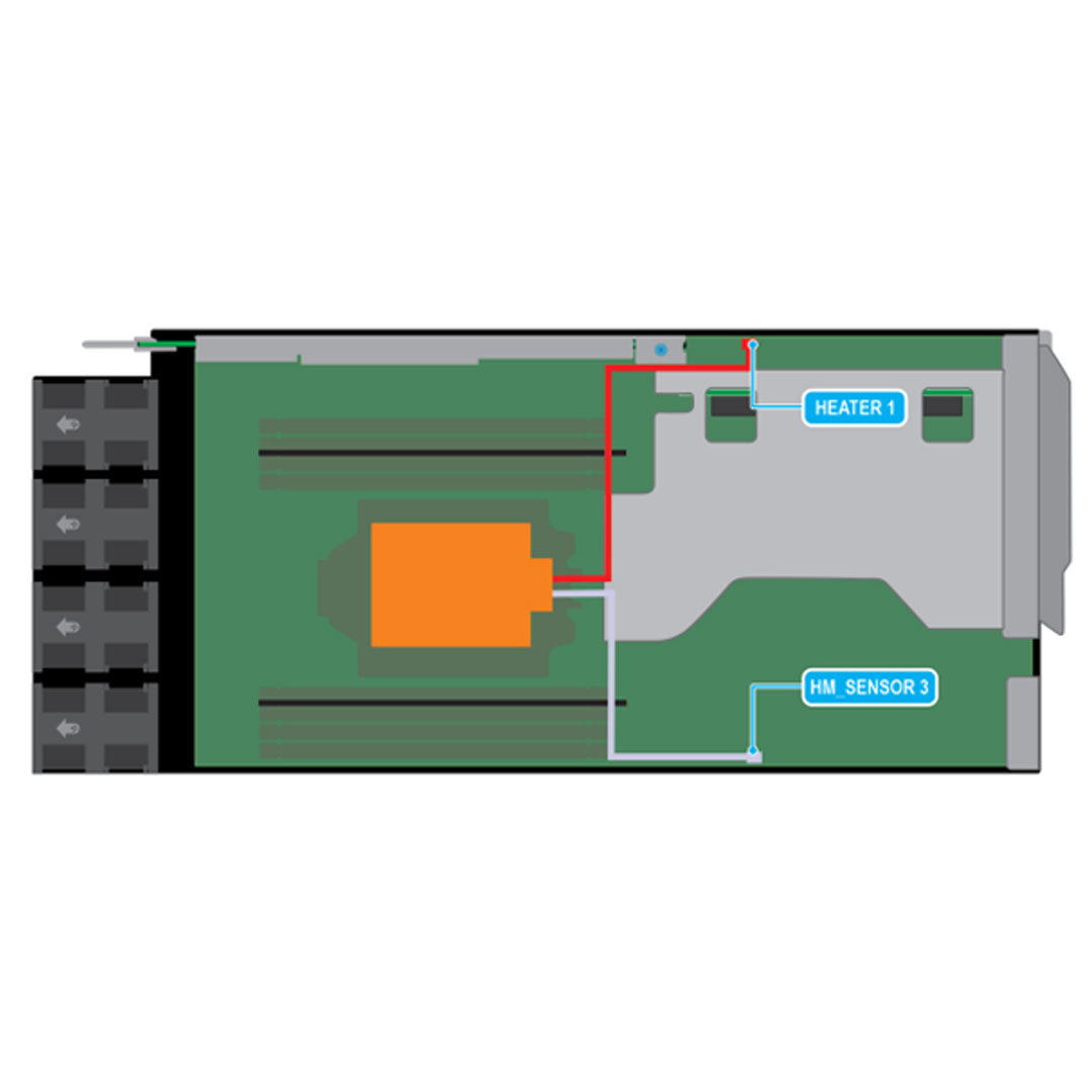 Dell XR8620t Rugged Heat Manager subsystem (HM)