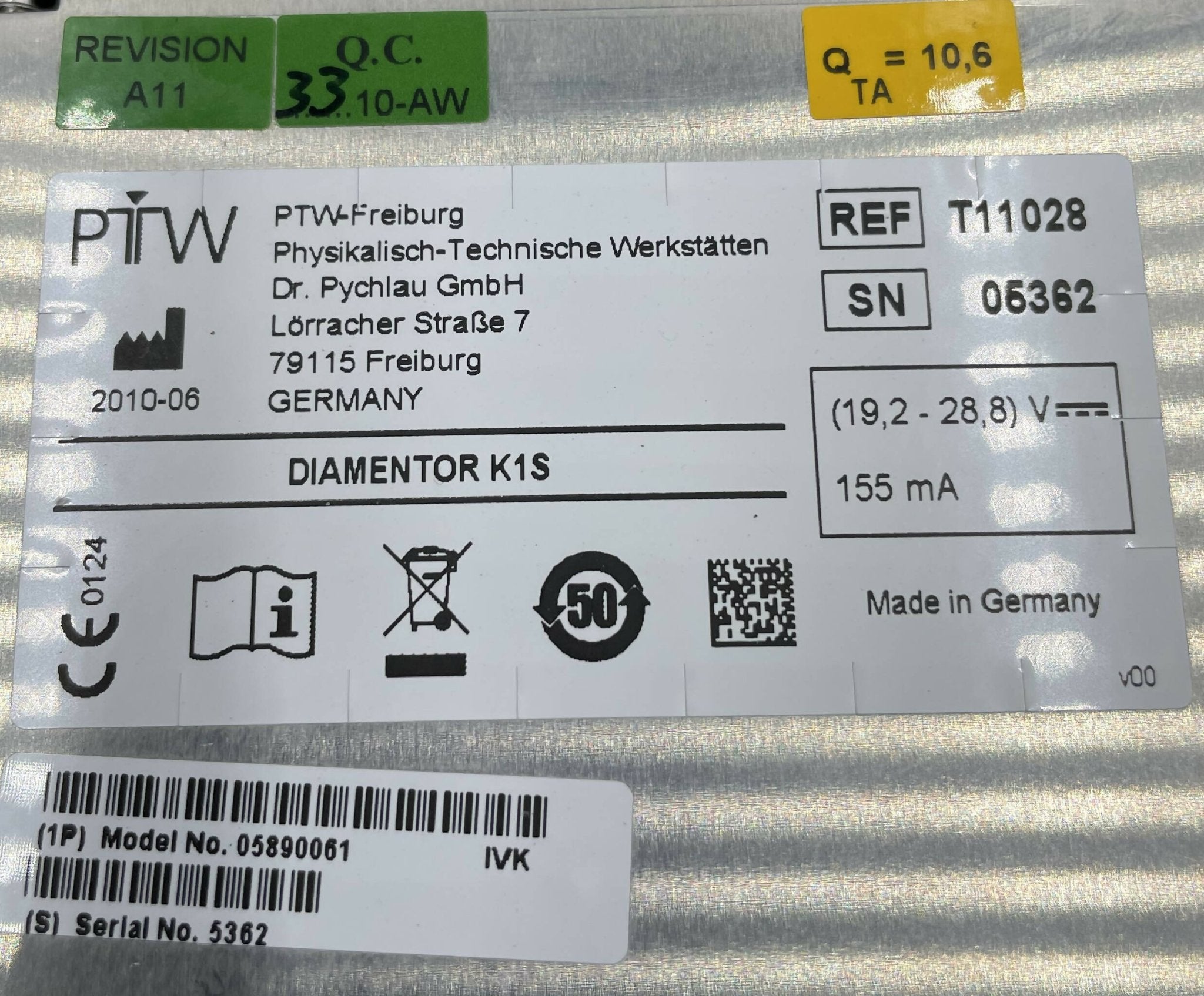 DIAMENTOR K1S (05890061/5890061 SIEMENS