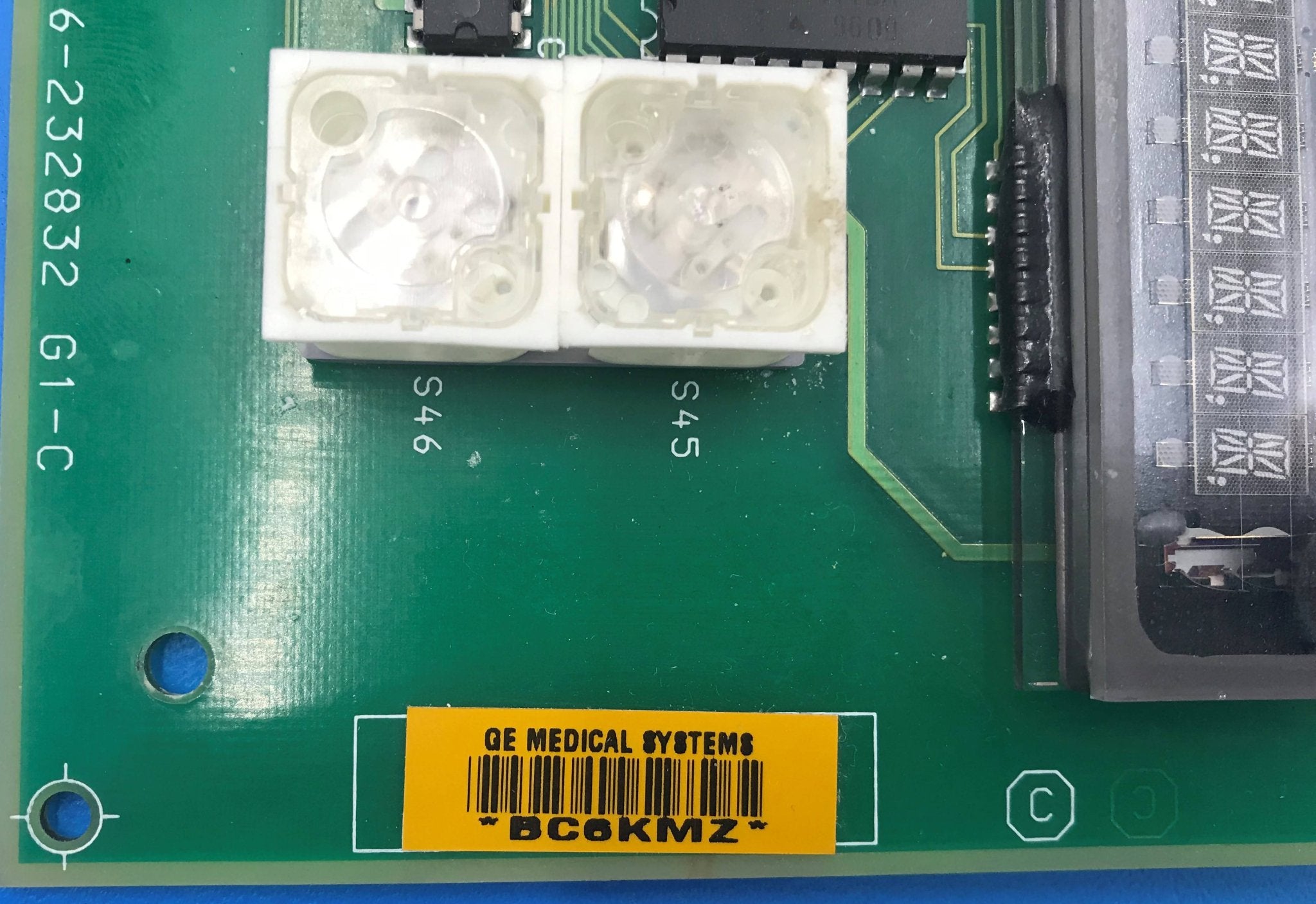 Display BOARD (46-232832 G1-C GE AMX 4+