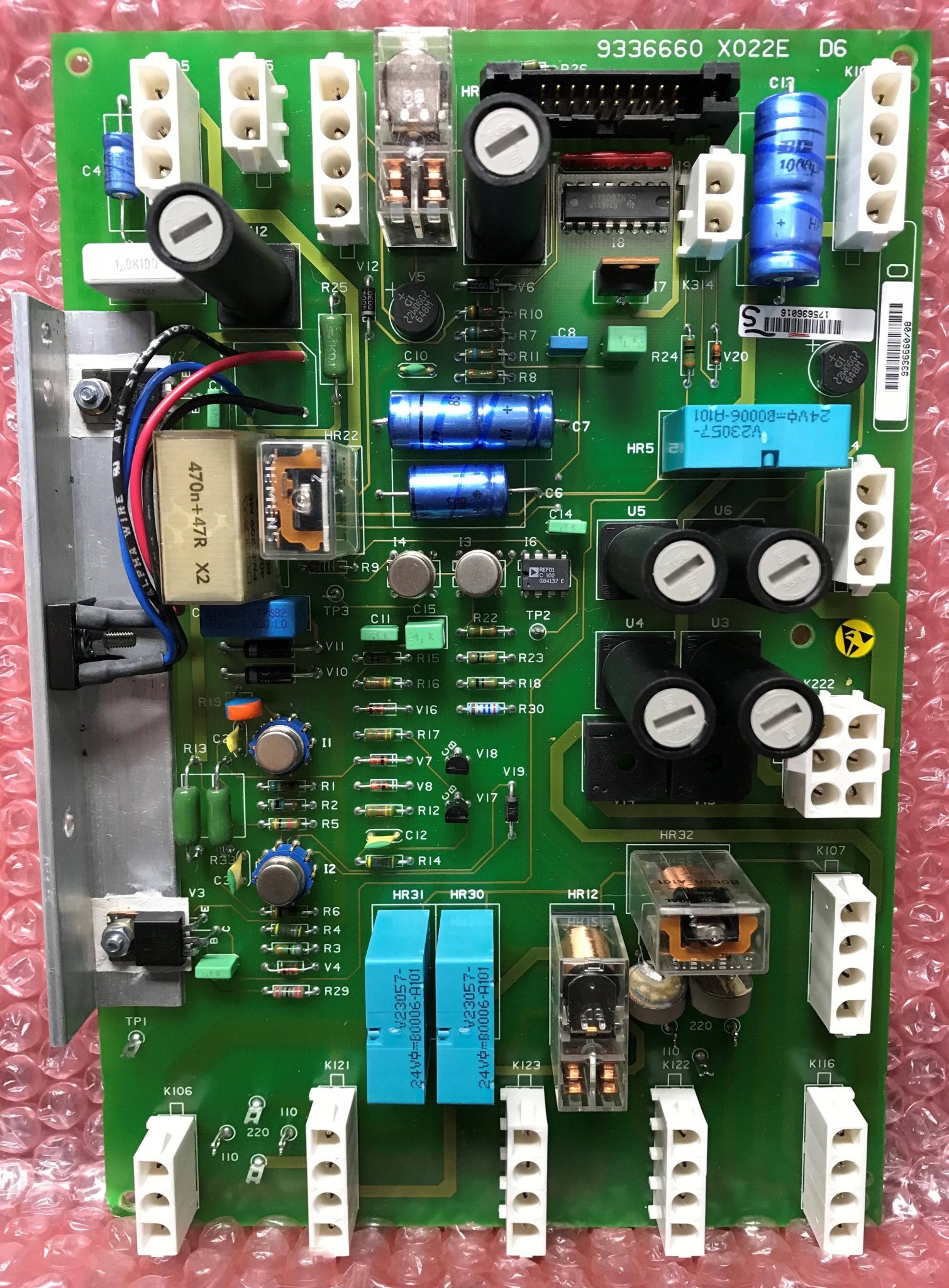 POWER DISTRIBUTION BOARD D6 (9336660 D6 Siemens Elema Mobilett