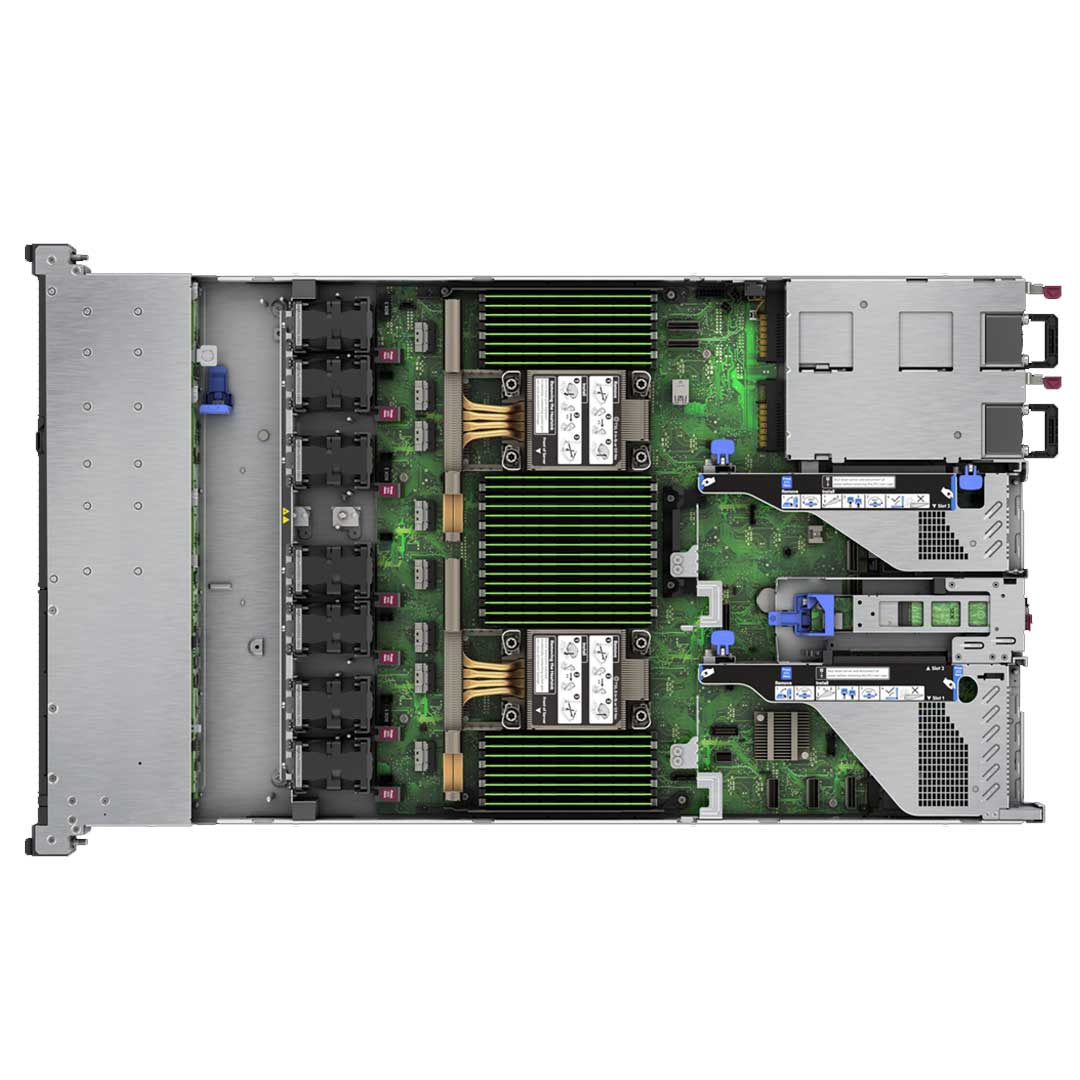 HPE ProLiant DL360 (G11) 4416+ 2.0GHz 20- Core 1P 32GB-R MR408I-O NC 8SFF 800W PS Server | P60734-B21