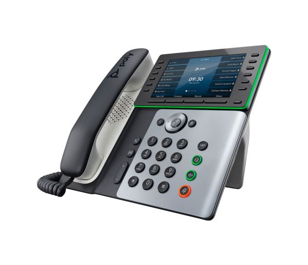 82M94AA - HP Poly Edge E500 12-Lines Dual-Port Ethernet 5-inch LCD VoIP Phone