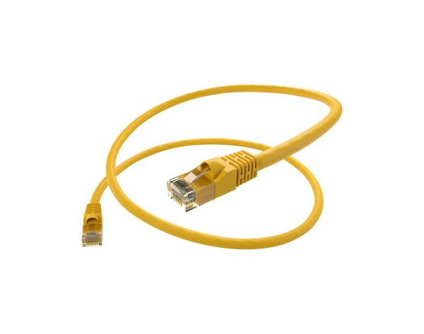 A3L781-03-YLW - Belkin Belkin 3 Feet Yellow Cat5E Crimp Patch Cable A3L781-03-Ylw