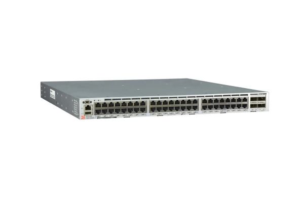 BR-VDX6740T-48-F - Brocade VDX 6740T 48-Ports 10GBASE-T Ethernet Layer 3 1U Rack-mountable Front-to-back Airflow Network Switch