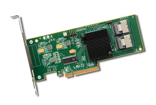 H5-25473-00 - LSI 9300-4i 4-Ports SAS 6Gb/s / SATA 6Gb/s PCI-Express 3.0 x8 Low Profile Host Bus Adapter (HBA)