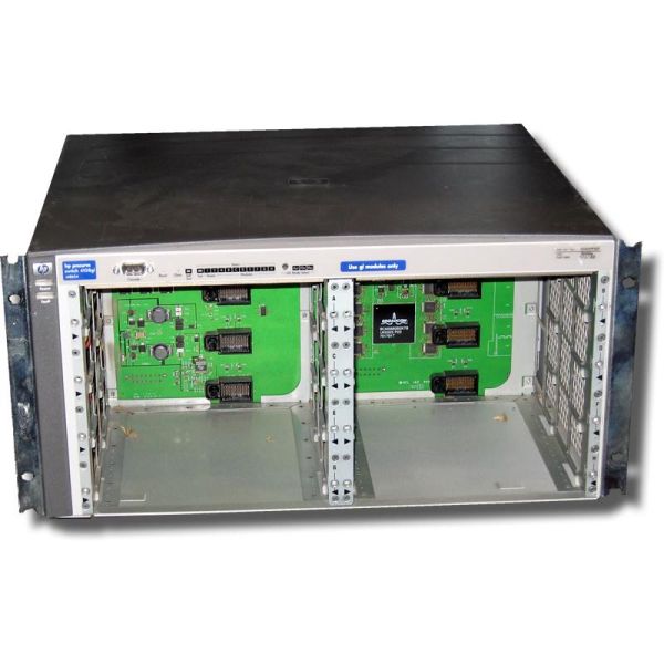 J4865-61001 - HP ProCurve 4108GL Networking Ethernet Switch 8-Slot Chassis with 1 Power Supply Module